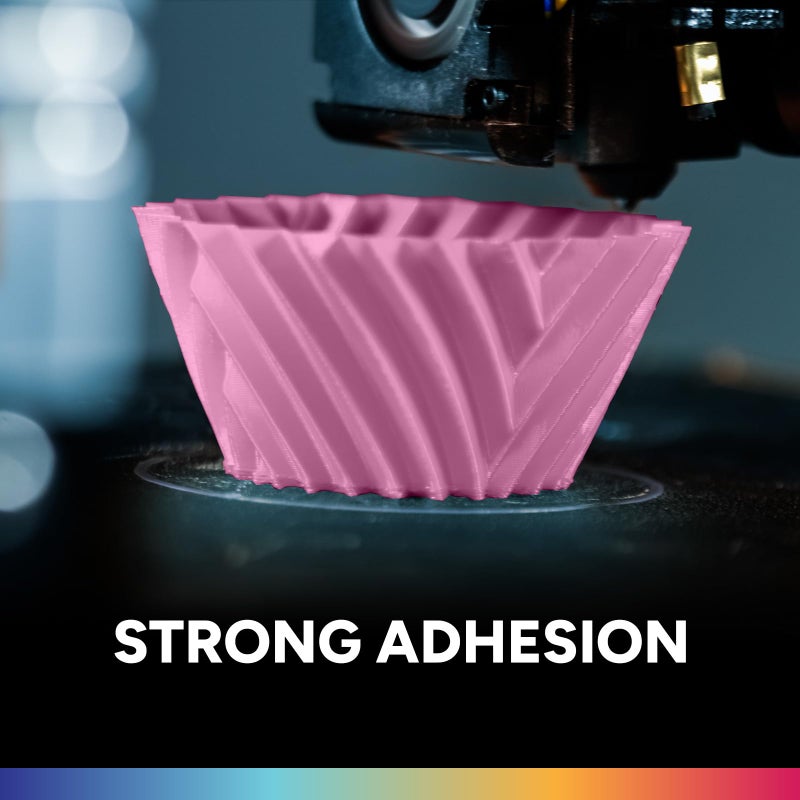 OVERTURE PLA Filament 1.75mm, Neatly Wound 3D Printer Filament 1kg Spool (2.2lbs), Dimensional Accuracy +/- 0.02 mm, Fit Most FDM 3D Printers (Pink) - Image 4